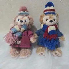 ダッフィー&シェリーメイぬいぐるみ2体セット