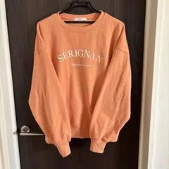 【ショコラフィネローブ】ロゴ入りスウェット フリーサイズ