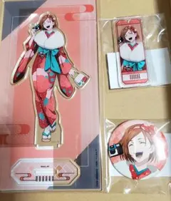 まるくじ　和装すたいる　呪術廻戦　五条悟　缶バッジ　２点セット