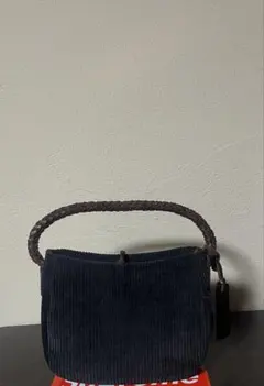 Ralph Lauren ポロラルフローレン　ハンドバッグ　コーデュロイのサムネイル
