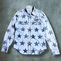 WACKO MARIA × Lee ☆ 裏スター デニム ウエスタンシャツ - メルカリ