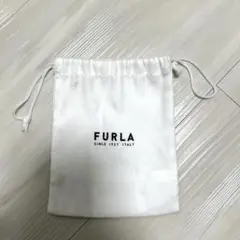 FURLA ホワイト 巾着袋
