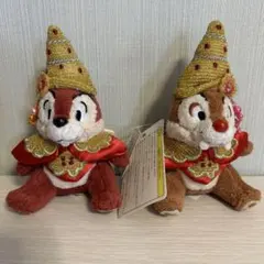 ディズニー チップとデール ぬいぐるみバッチ