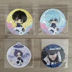 ブルーロック　ステッカー、コースター　4枚セット