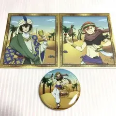 文豪ストレイドッグス 文スト 中原中也 太宰治 色紙 缶バッジ セット
