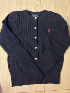 POLORALPH LAUREN キッズ ケーブルニットカーディガン 120cm
