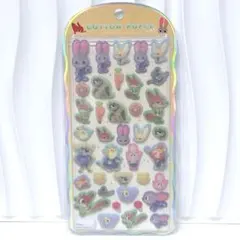 【国内正規品】クラックス　ズートピア ディズニー コットンパフィシール　②
