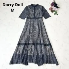 Dorry Doll ドーリードール 配色レースハシゴレース切替ワンピースドレスのサムネイル