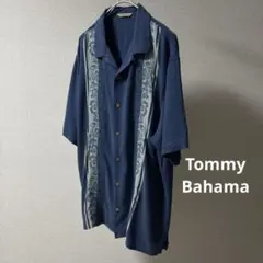 Tommy Bahama トミーバハマ アロハシャツ オープンカラー 花柄刺繍のサムネイル