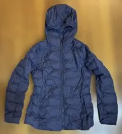 UNIQLO KIDS ライトウォームパデットパーカ　ネイビー　160