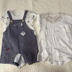 スヌーピー ロンパース 60