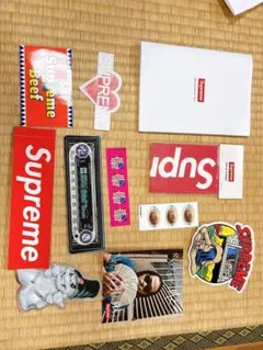 supreme ステッカー ノベルティー マッチ•ステッカーセット - メルカリ