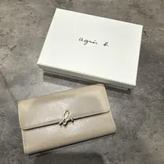 agnes b. アニエスベー キーケース ベージュ