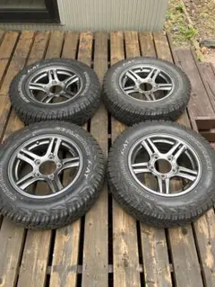 パジェロミニ テリオスキッド等に！195R16C オフロードタイヤR32