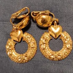 ニナリッチ　イヤリング　リボン　サークル　スィング　値引き不可