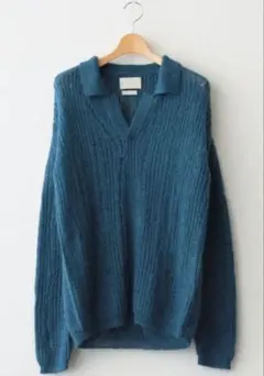 25SS YOKE ヨークSILK MOHAIR SKIPPER SWEATER
