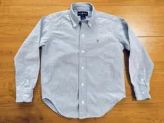Ralph Lauren ロゴ刺繍長袖シャツ 5号 子供 120cm