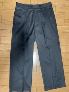 FACTOTUMスラックスパンツ/46/ポリエステル/GRY/01051435