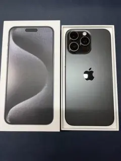 y*i様 【極美品】Apple iPhone 15 Pro Max ブラックチタ