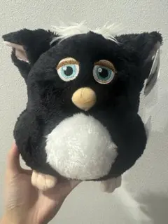 タグ付き☆レトロファービー Mサイズぬいぐるみ vol.2 黒のサムネイル