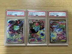 ポケモン　メガフシギバナex SAR PSA10 進化ライン　SEQ 御三家