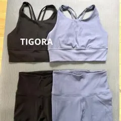【4点セット】TIGORA ヨガウェア Sサイズ 上下2セット