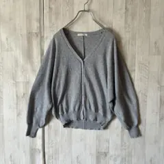 chocol raffine robe ニット カーディガン グレー Fのサムネイル