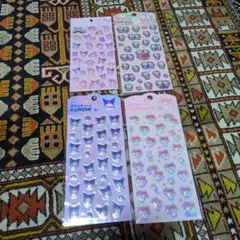 ぷくっとシール サンリオキャラクターズ サンリオ クロミ マイメロ キティシール
