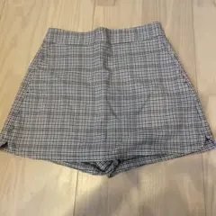 ZARA チェック柄キュロットMサイズのサムネイル