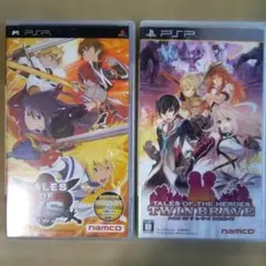 PSPソフト　テイルズオブバーサス&テイルズオブザヒーローズツインブレイヴ