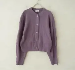 THE SHINZONE ケープリンカーディガン リブ/PP