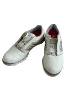 adidas/ゴルフシューズ/ホワイト/22.5