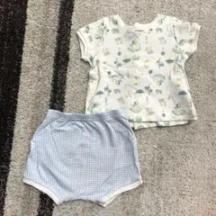 プチバトー　ベビー　半袖Tシャツ パンツ　セットアップ　6M