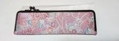 花柄和装用バッグ 鏡・櫛付き