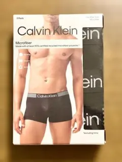 【新品】カルバンクライン ボクサーパンツ3枚セット Lサイズ マイクロファイバー