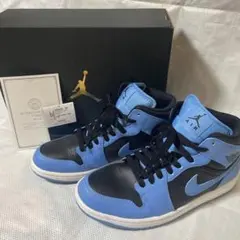 NIKE Air Jordan 1 Mid University Blue