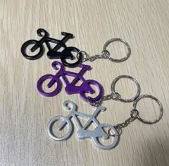 【新品】自転車　ロードバイク　キーホルダー　栓抜き　3個セットのサムネイル