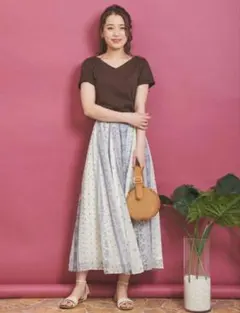 Noela オリエンタルさらさスカートのサムネイル