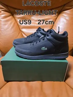 LACOSTE　TARRU-LIGHT　US9・27cm　ブラック　ラコステ