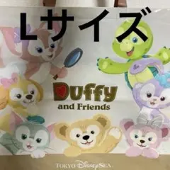 ディズニー　ダッフィーフレンズ　ショッピングバッグ　Lサイズのサムネイル