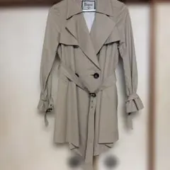 【匿名配送】最終処分!!ベージュ トレンチコートのサムネイル