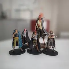 赤髪海賊団フィギュア 5体 &おまけ