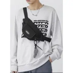 ウエストポーチ　ボディバッグ　ショルダーバッグ　ユニセックス　ブラック新品未使用