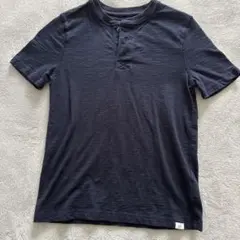 GAP KIDS ネイビー ヘンリーネック Tシャツ M 130のサムネイル