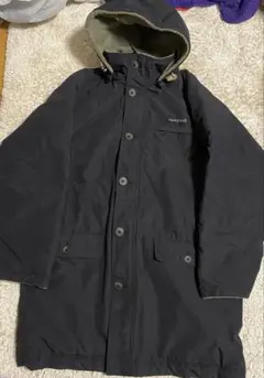 mont-bell モンベル ダウン ハスキーコート ブラック　中綿　フリース