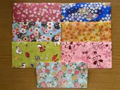 ☆ポチ袋/封筒（洋型・大）【和柄】友禅和紙　ハンドメイド