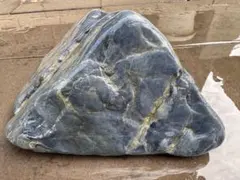 大型 北海道産 神居古潭石 茄子紺 天然石 水石 鑑賞石 山形 名石 盆石 庭石 大型 北海道産 神居古潭石 茄子紺 天然石 水石 鑑賞石 山形 名石 盆石