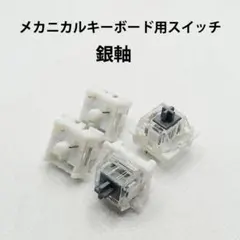 ★10個★メカニカルキーボード用スイッチ 銀軸