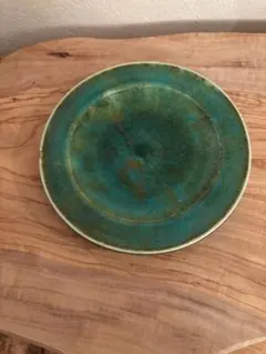 山田義力さん　プレート 皿　金継ぎ有りのサムネイル