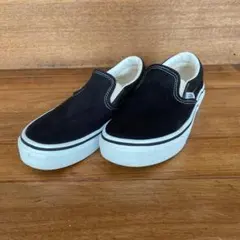 Vans ブラック スリッポンシューズ　22cm